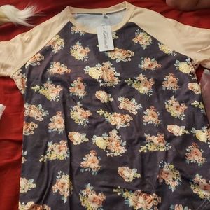 Cute floral t shirt